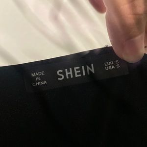 SHEIN black night out dress. Small. Never worn